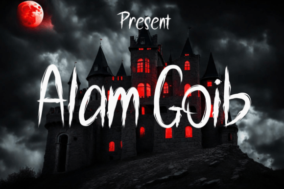 Alam Goib: The Premium Display Font for Editorial Design