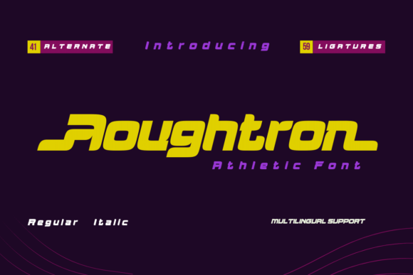 Aougtron: The Dynamic Typeface That Powers Modern Campaigns