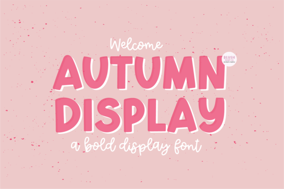 Autumn Display: A Bold Retro Typeface for Modern Branding
