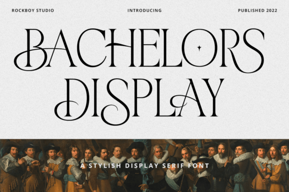 Bachelors Display: The Romantic Serif for High-Impact Campaigns