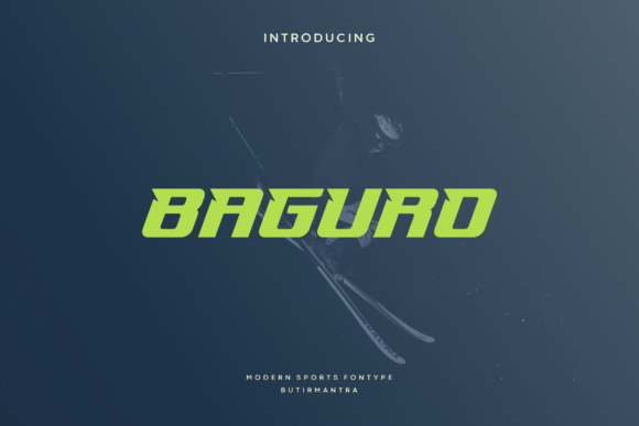 Baguro: The Dynamic Display Typeface for High-Energy Web Design