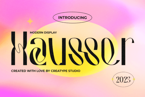 Bringing Hausser Modern Display to Life on Handmade Labels
