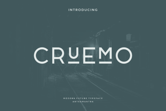 Cruemo - Modern Display Typeface for Bold Web Design