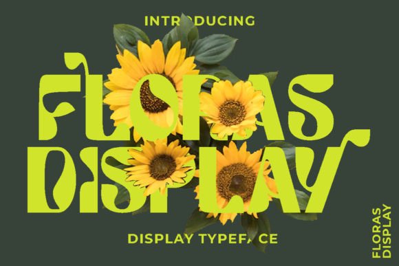 Floras Display: A Funky Typeface for Bold Web Design