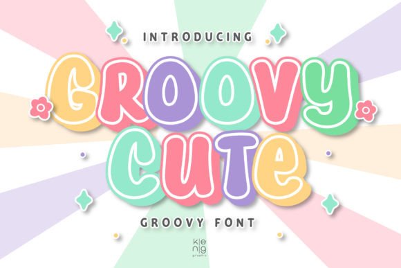 Groovy Cute: A Playful Display Typeface for Bold Branding