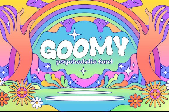 Grvs Goomy Funny Bubble Display: A Joyful Typeface for Makers