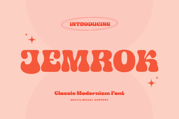 Jemrok: A Premium Display Font for Modern Editorial Design