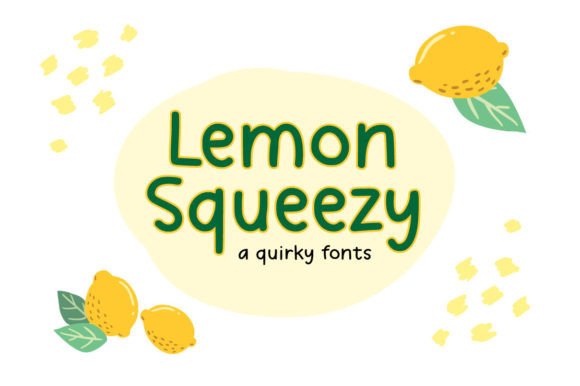 Lemon Squeezy: A Quirky Handwritten Typeface for Modern Editorial Design