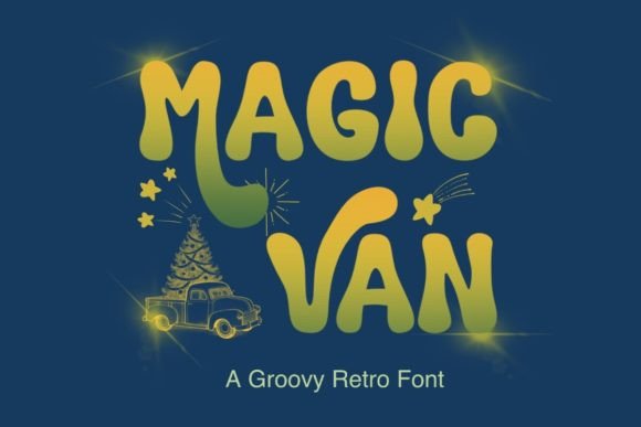 Magic Van: The Retro Display Typeface That Brings Handmade Brands to Life