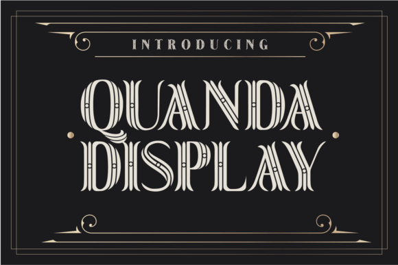 Quanda Display: The Fun Typeface That Cuts Through the Noise