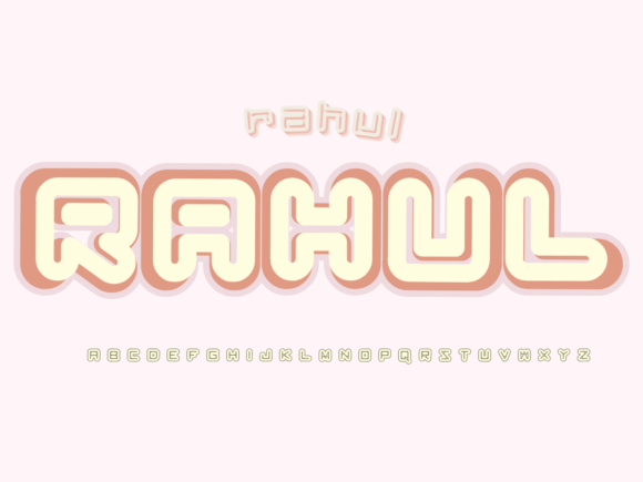 Rahul: The Quirky Display Font That Makes Campaigns Stick