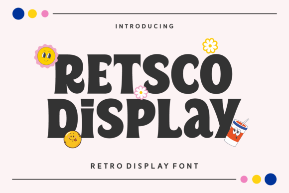 Retsco Display: A Retro Typeface for Modern Web Design