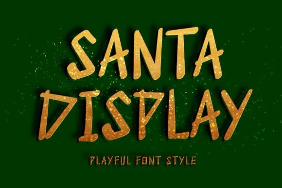 Santa Display: The Premium Typeface for Festive Marketing Campaigns