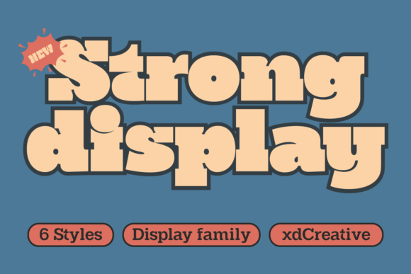 Strong Display: The Bold Typeface for Professional Branding