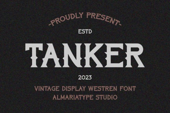 Tanker: The Bold Display Font for Scroll-Stopping Campaigns