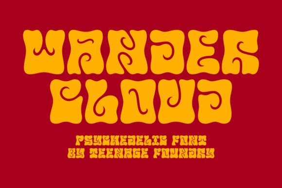 Wander Cloud: A Display Typeface for Modern Editorial Design
