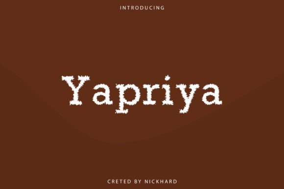 Yapriya: The Perfect Typeface for Elevating Your Brand Identity